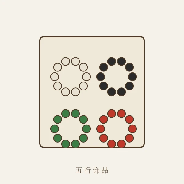 玉石珠宝饰品与五行
