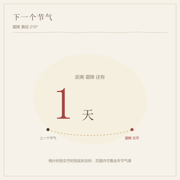 节气倒计时与全年节气条示意